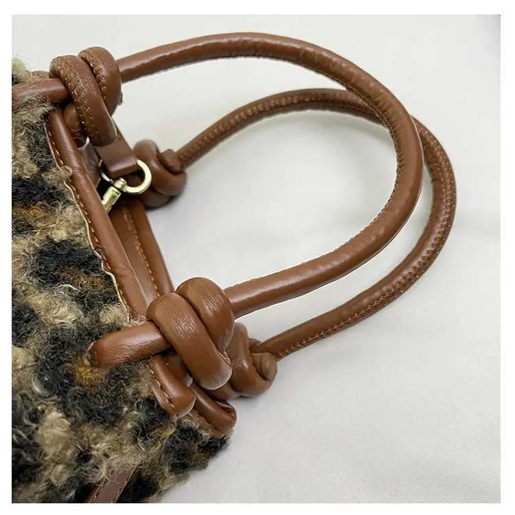 Sac messager à texture léopard pour femme, sac seau tendance, haut de gamme, collection automne-hiver 2024, Y241115_voghion.com