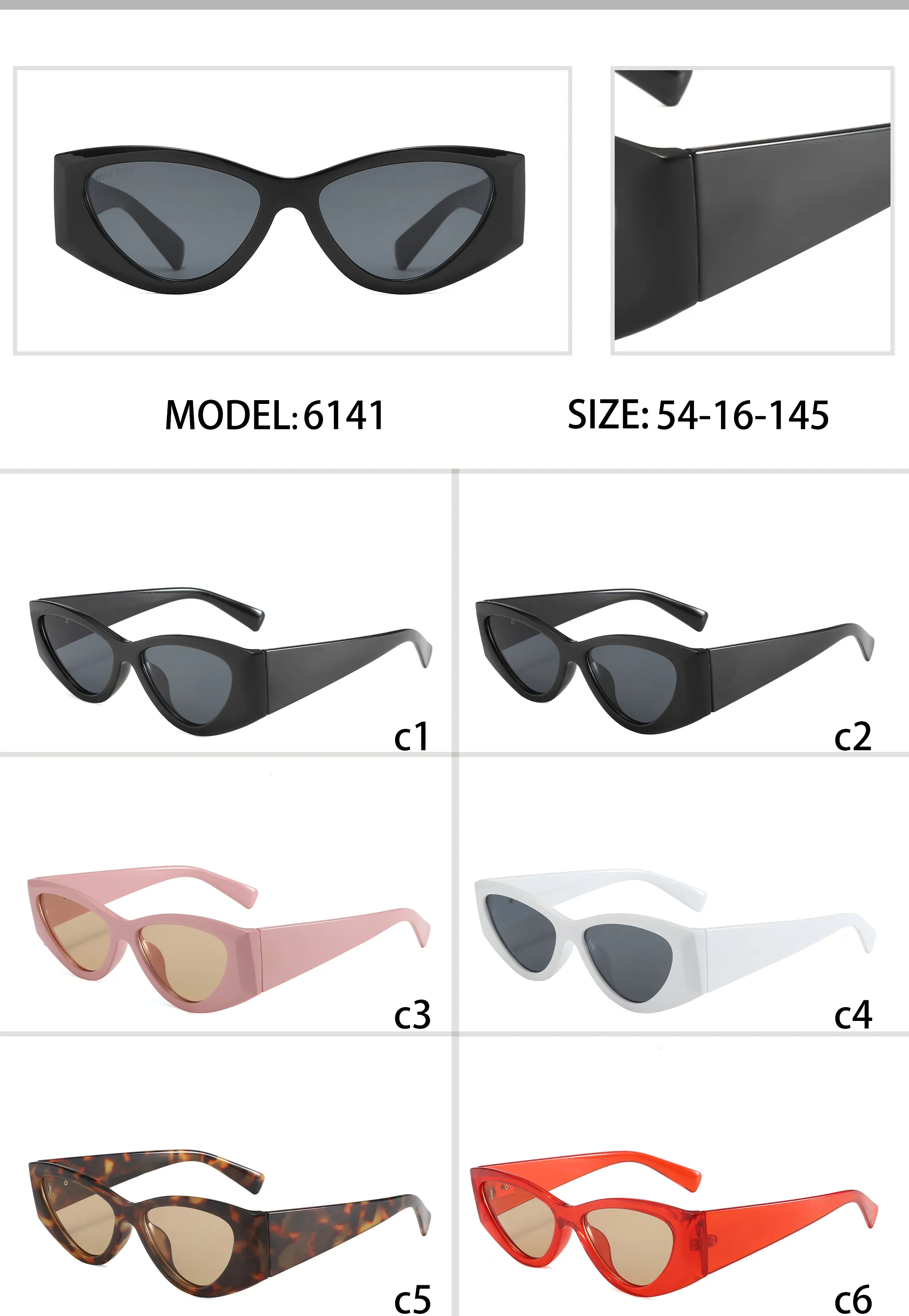 Designer Sunglasses For Women Premium Red Frames Stylish Eyewear_voghion.com