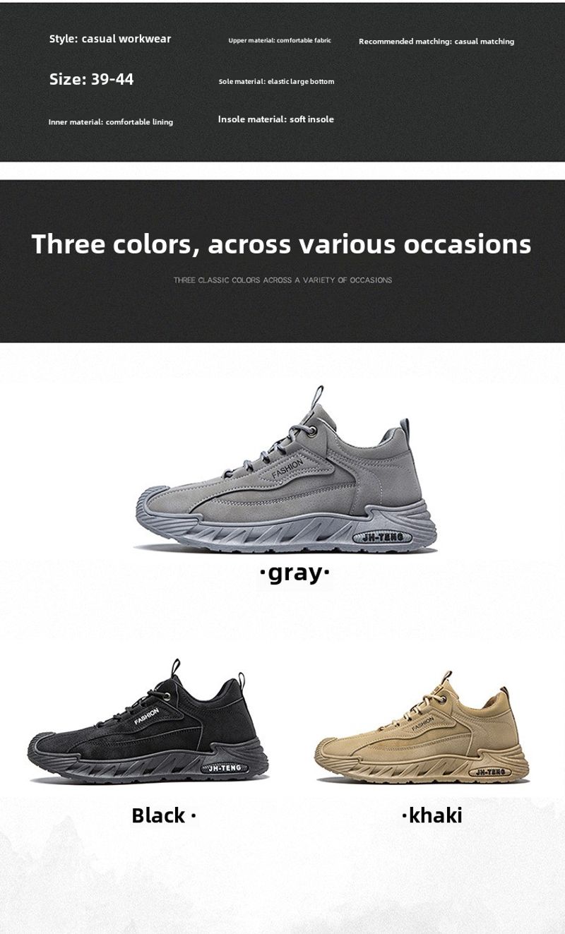 Casual Sport Mode Veelzijdig Hardlopen Zachte zolen Outdoor Herenschoenen_voghion.com