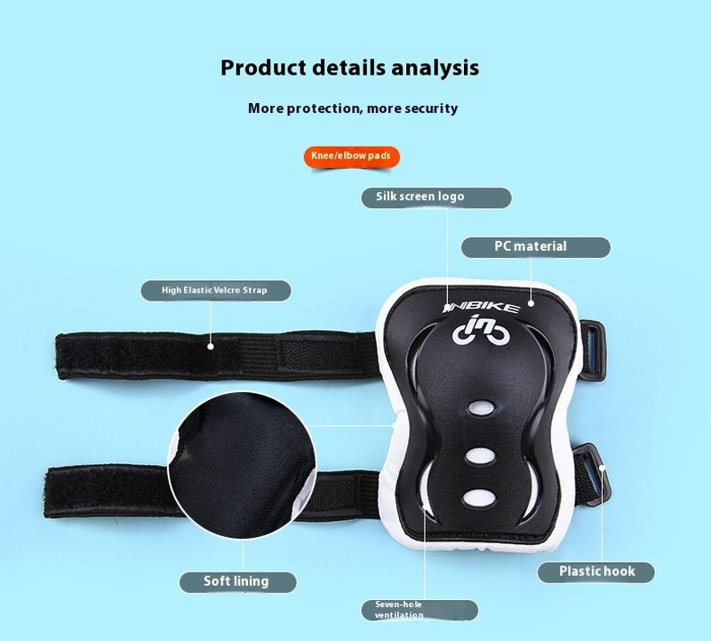 INBIKE balance bike gear, half children's gloves, full finger skateboard riding anti-collision safety protective gear_voghion.com