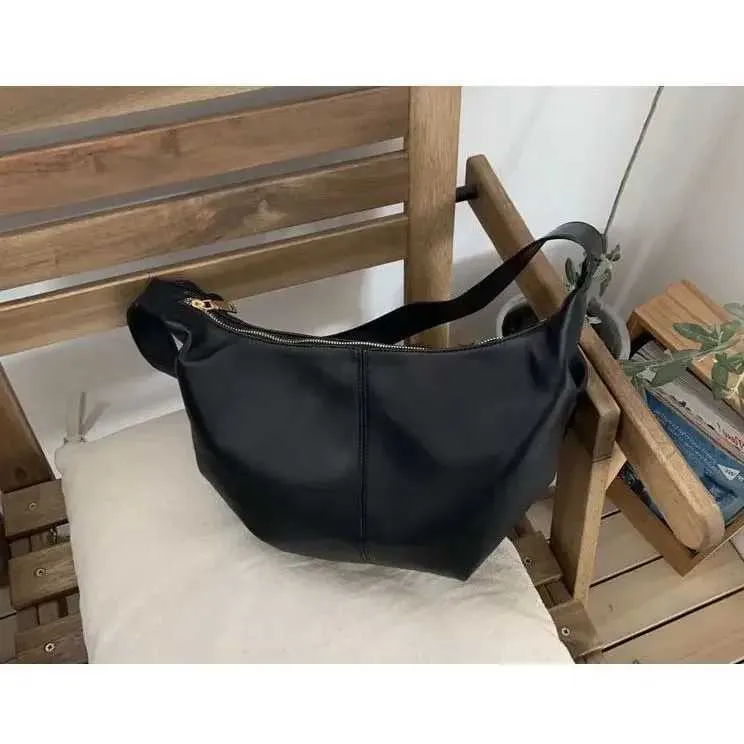 Borsa a tracolla alla moda con pieghe per donna in morbida pelle PU, borsa a tracolla firmata Dumpg Fashion Cloud, borsa Hobo BolsasC241103_voghion.com