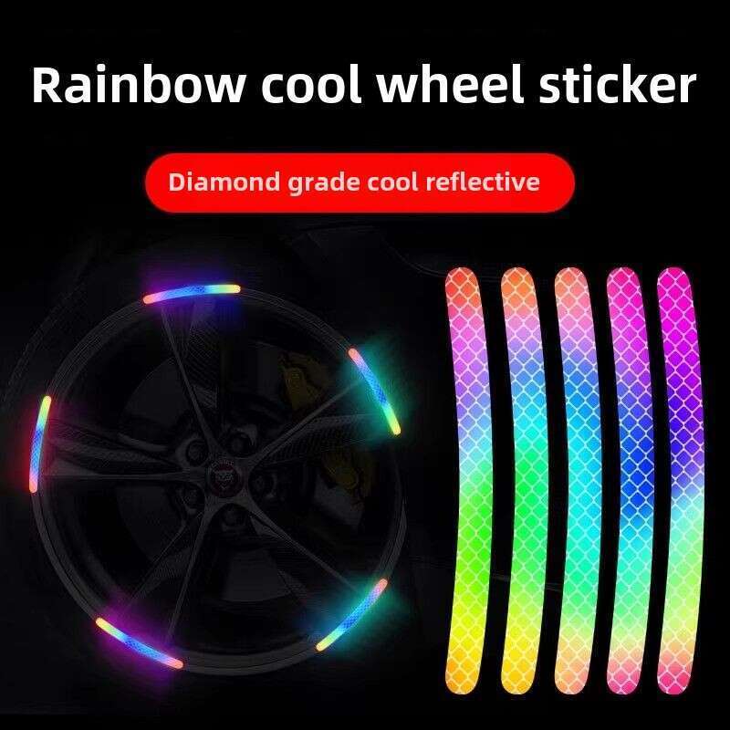 【 2919 People Collection 】 Bicycle Reflective Children's Luminous Night Light Decorative Accessories, Wheel Hubs,_voghion.com