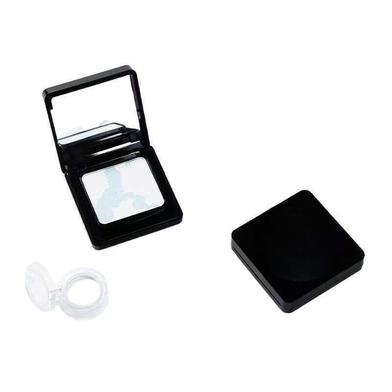 Black Magnetic Set Long Lasting Soft Veil Oil Control Powder Wet & Dry Waterproof Makeup_voghion.com