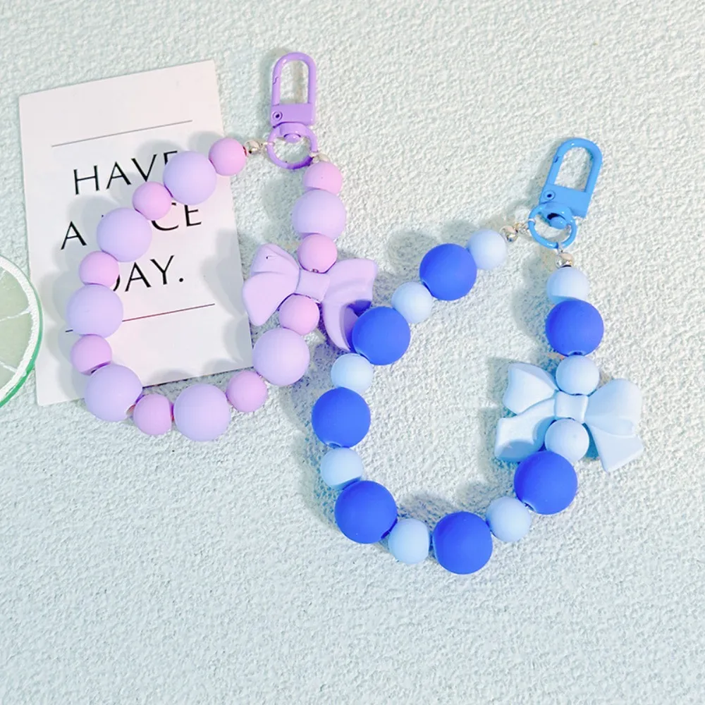 Hot Sale Hanging Cord Strap Handmade Anti-lost Phone Charm Rope Colorful Bowknot Mobile Chain Lanyard Bag_voghion.com