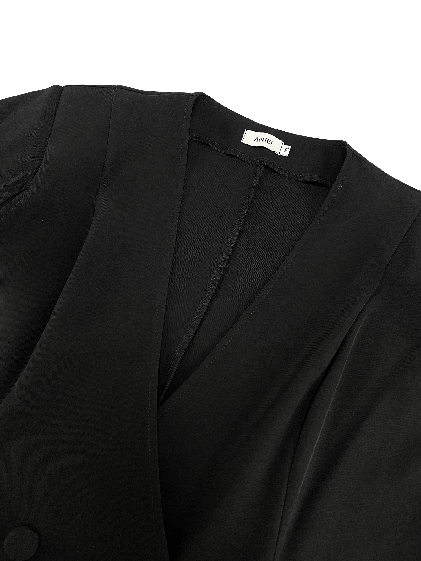 Women's long sleeve small suit fat MM workplace commuting women's clothing Suit coat_voghion.com