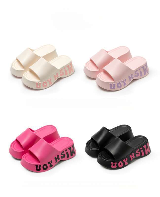 Thick Bottom Women's 2025 Summer Home New, Non-slip, Heightened, Comfortable, High-end, Cool Women's Slippers Fashionable And Versatile_voghion.com