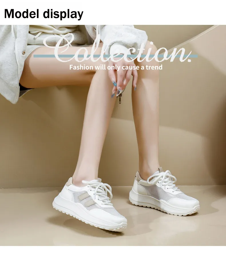 Women's Breathable Casual Running Shoes, Lightweight Comfort_voghion.com