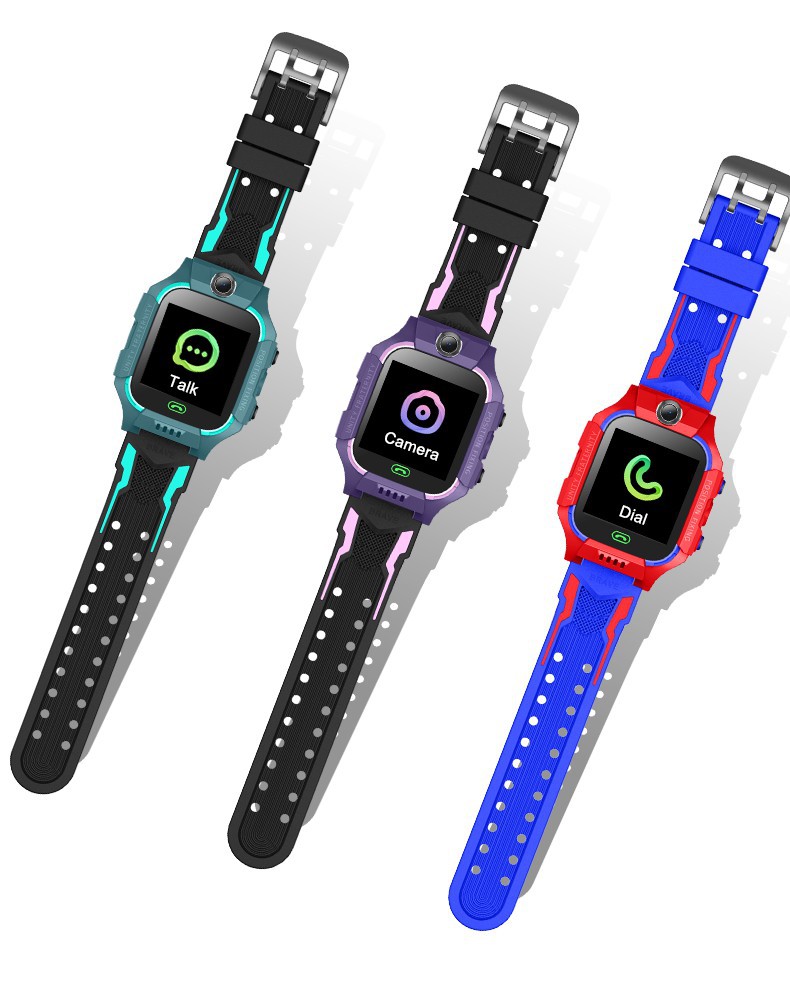 Smartwatch til børn med LBS-placering, SOS-nødknap, kamera og SIM-kort, med pædagogiske spil og forældrekontrol via app._voghion.com