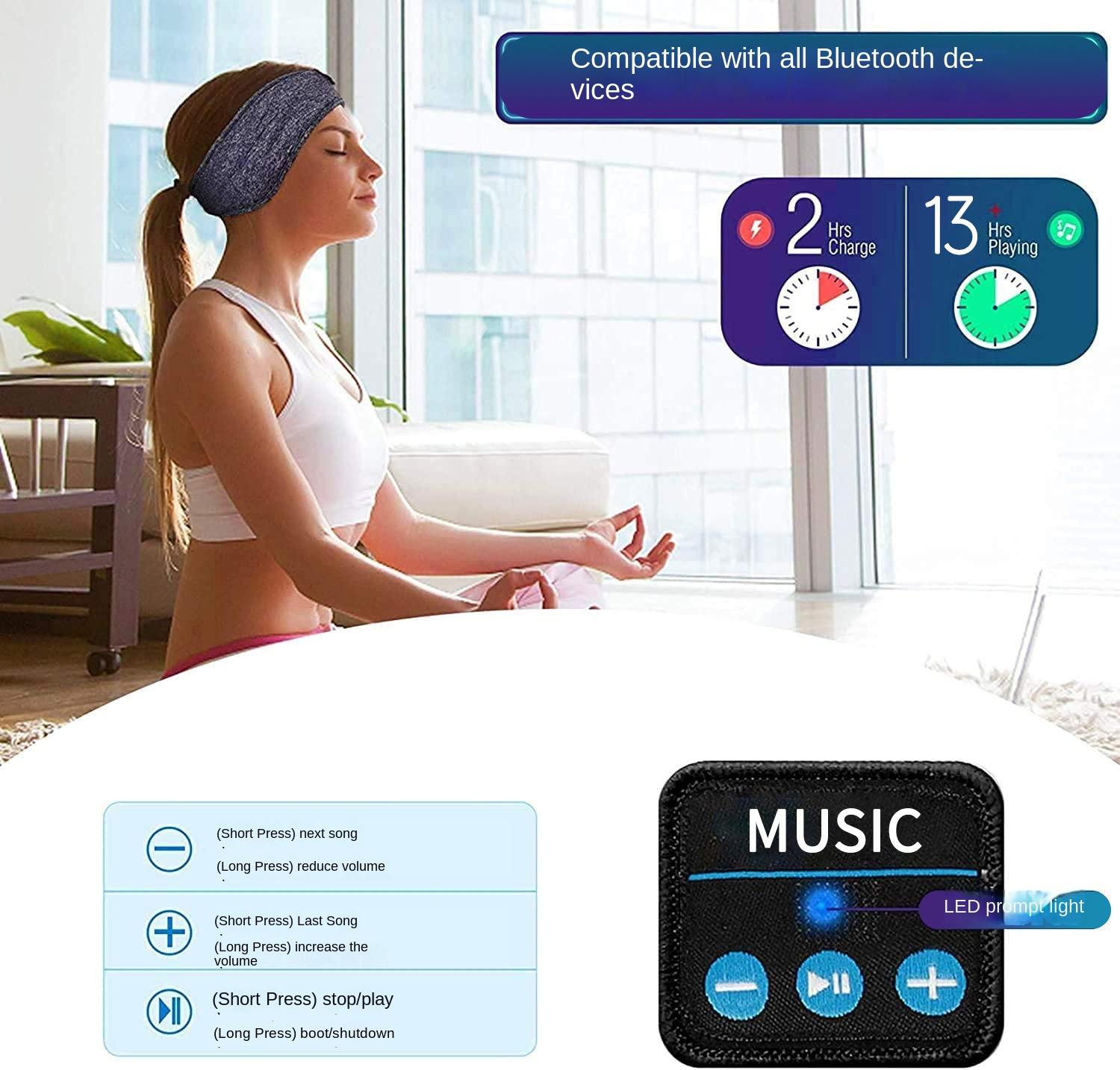 Schlafkopfhörer, beliebtes Musik-Headset, Bluetooth Smart Wireless Call Schlafkopfhörer_voghion.com