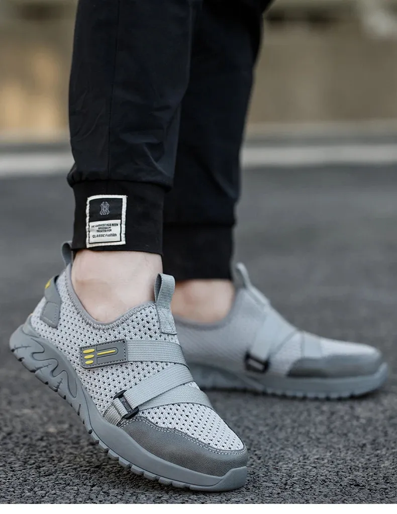 Chaussures de sécurité électriques d'été respirantes et résistantes aux perforations, embout en plastique isolé 6 kV 241205_voghion.com