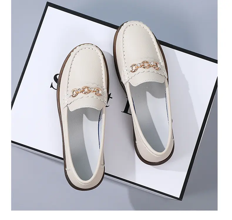 Comfortable Soft Sole Non-slip Flat Beanie Women's Casual Shoes_voghion.com