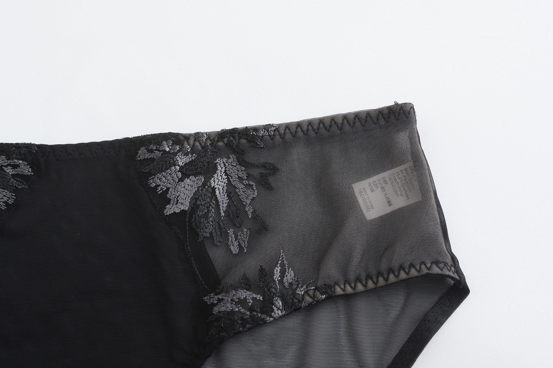 New French style thin rabbit ear cup embroidered lace sexy lingerie small chest display large gathering bra set_voghion.com