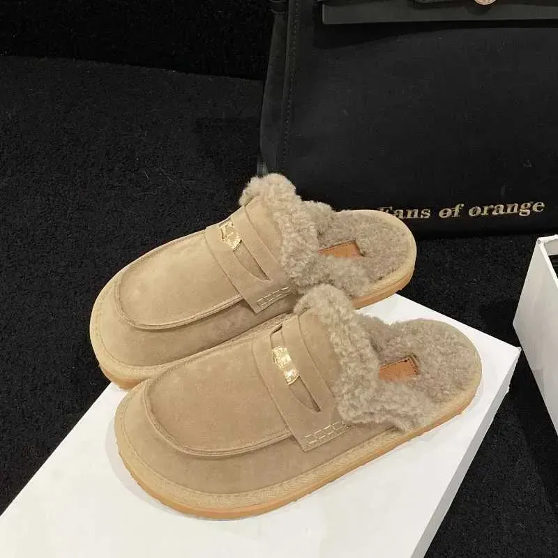 Winter Outdoor Cotton Casual Fashionable Warm Boots Comfortable and Non-slip Womens Home Slippers XW6.5_voghion.com