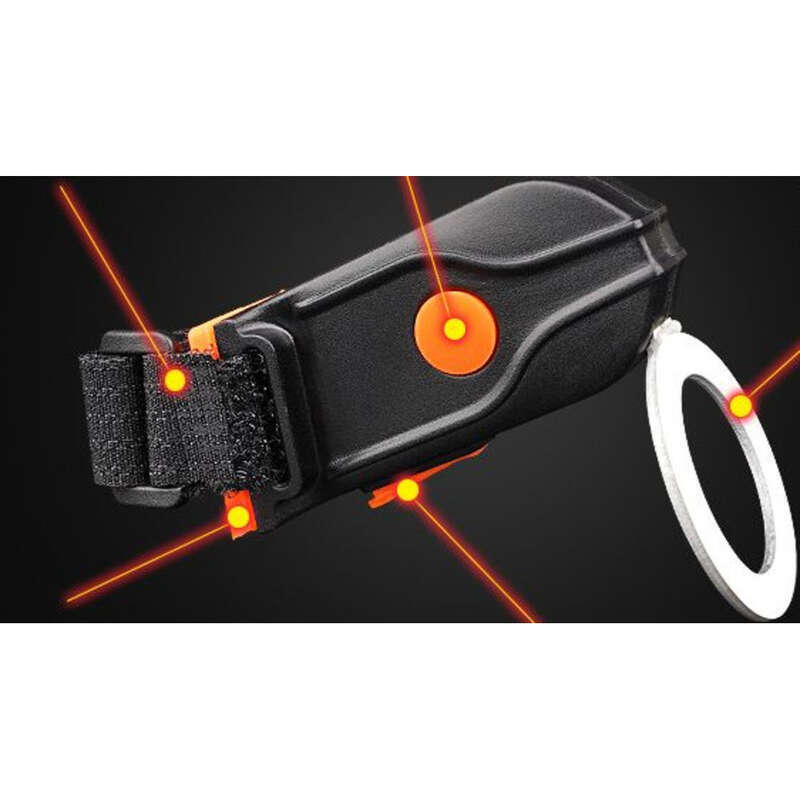 Velosipēdu lukturi USB uzlādes kalnu gaismas, nakts braukšanas šosejas velosipēdi, augsta spilgtuma radošās aizmugurējās gaismas iekārtas_voghion.com