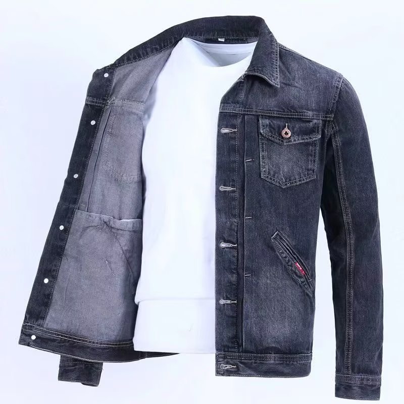 Men's Clothing Handsome Workwear Jacket Slim Casual Outerwear