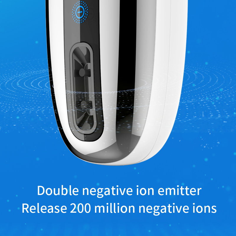 Bärbar plug-in luftrenare Freshener Cleaner för hemmet deodorizer Negativ jongenerator Ta bort lukt Damm jonisator_voghion.com