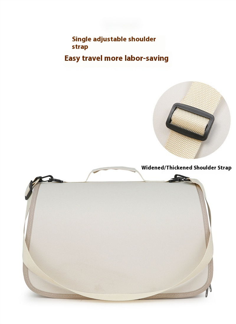 Haustiertasche, tragbare Tasche zum Ausgehen, Umhängetasche fürs Auto, kleine Hunde, atmungsaktiv, große Kapazität,_voghion.com