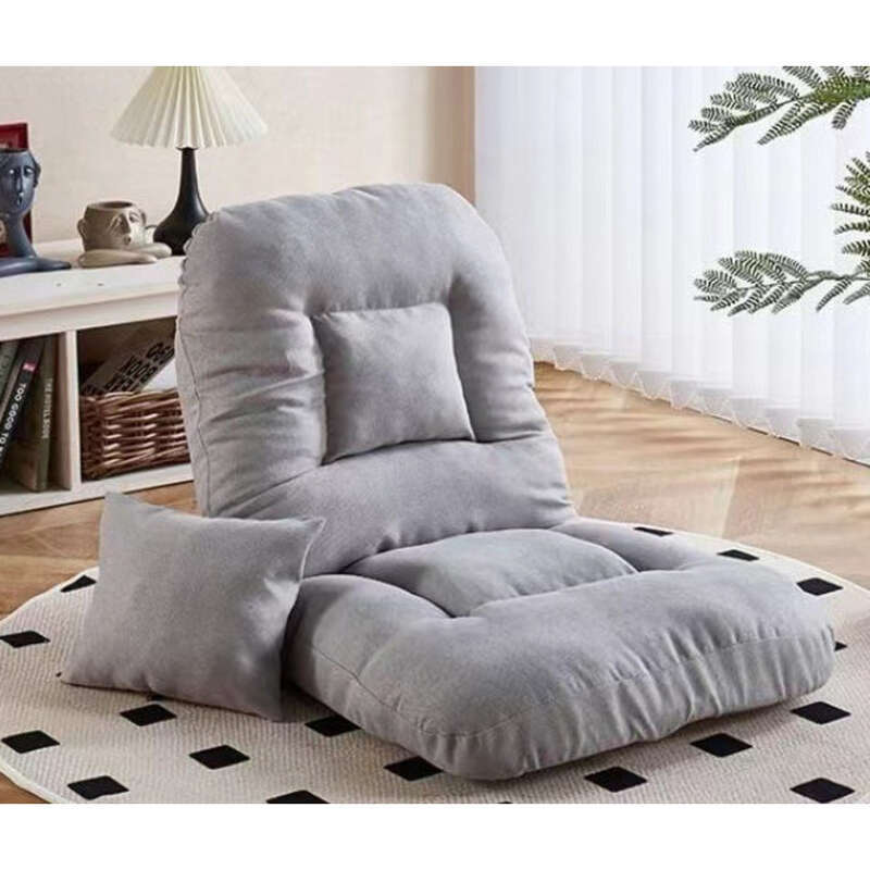 Dormitory Student Bed Backrest Netflix Folding Small Lazy Sofa Tatami Bedroom Windowsill Chair_voghion.com