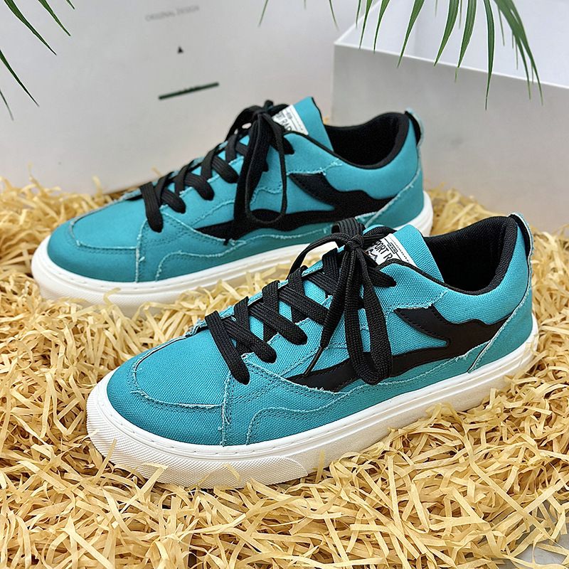 Neue Student Casual Canvas Herrenmode Board Schuhe_voghion.com