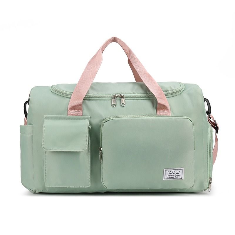 Große Kapazität Kurztrip-Tasche, Fiess-Tasche, Schwimmtraining, Yoga, Sport Trocken- und Nasstrennung, Mehrere Taschen,_voghion.com