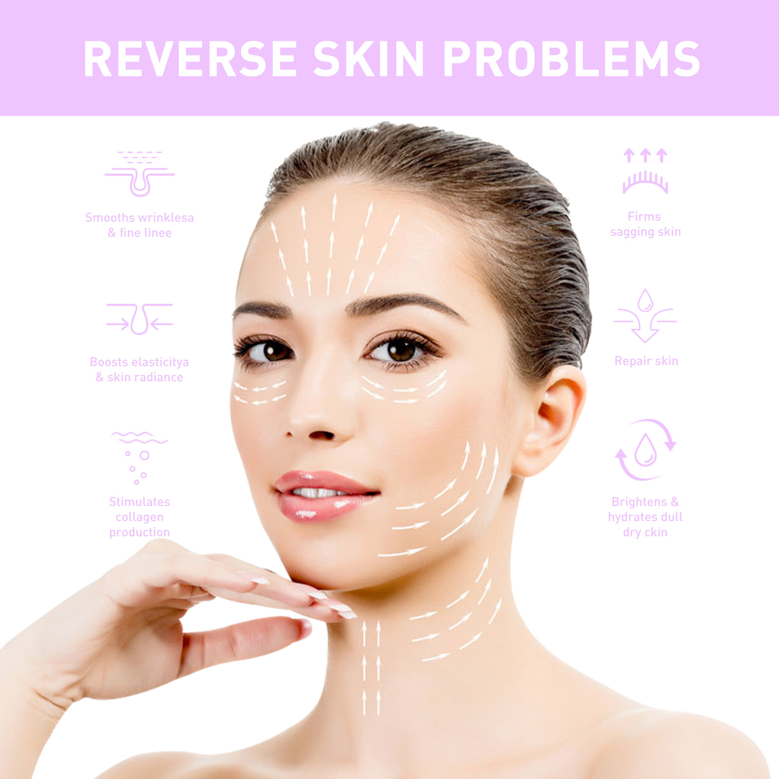 Esencia antiarrugas para el cuidado de la piel West&Month Anti aging Reafirma, levanta la piel, reduce las arrugas y las líneas finas_voghion.com