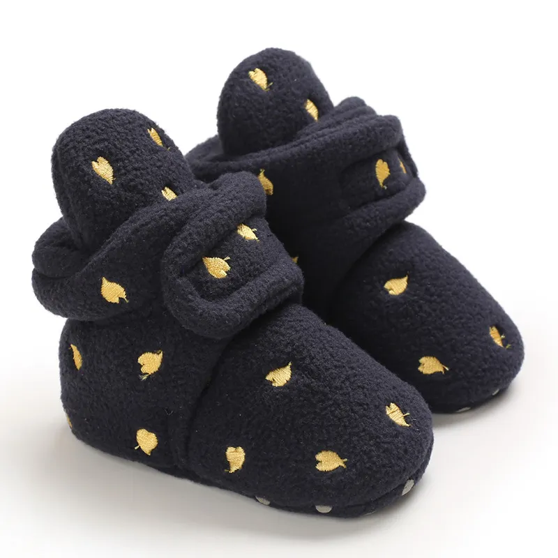 Newborn Baby Socks Boy Girl Enfant Toddler First Walkers Booties Cotton Comfort Soft Anti-slip Warm Littlesprouts Infant_voghion.com