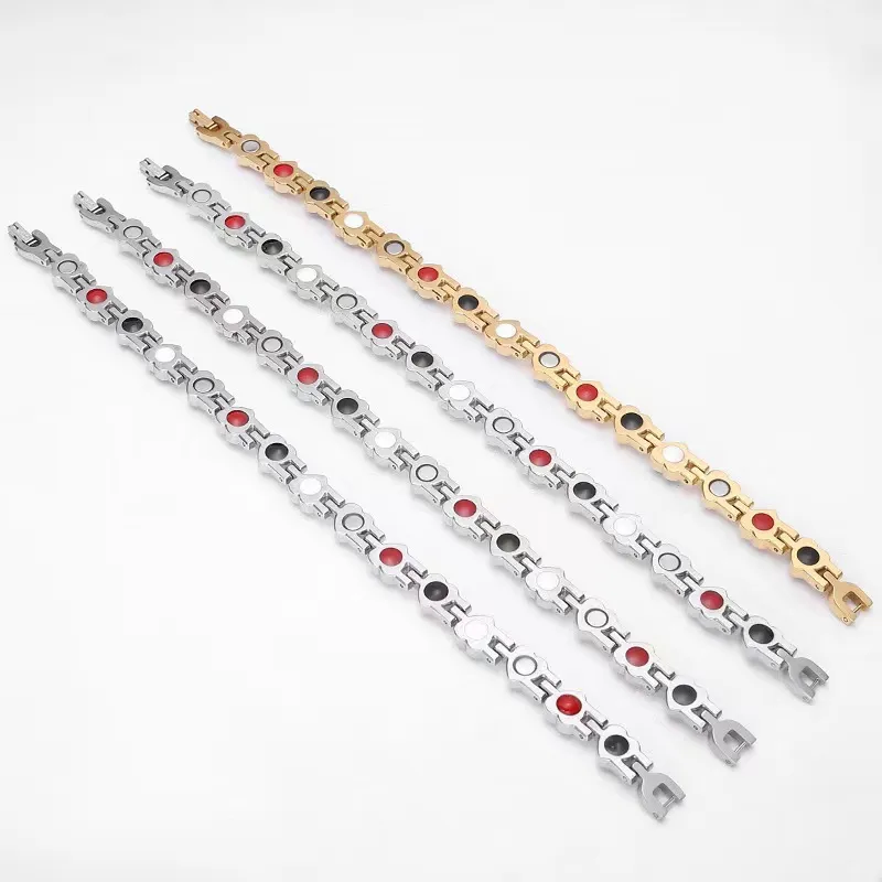 Mode Liebe Würfel Zirkonia Gewicht Verlust Energie Magnet Armband frauen Paar Schmuck_voghion.com