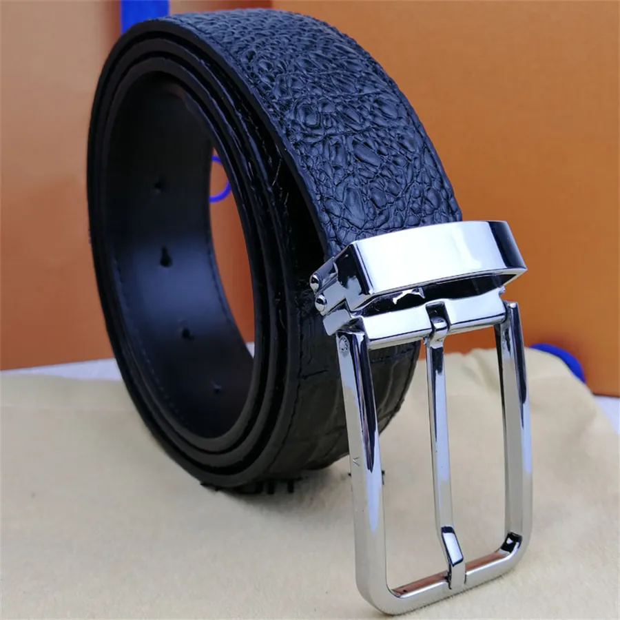 Mens Designer Belts For Men Women Genuine Leather Ladies Fashion Business Casual Letter Needle Buckle Belt Width 3.8cm_voghion.com