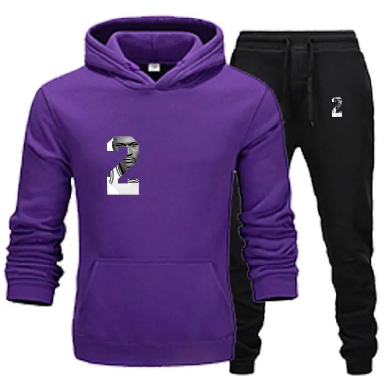 Designers Tracuits Letter Print Sweatsuits 21ss Männer Hoodien Koppelen Casual Pullover Langarm Strooss Hoodie Hosen_voghion.com