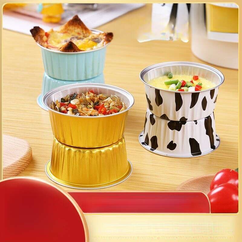 Pudding Tin Foi Cup Cake Egg Tart Mod, High Temperature Resistant And Anti Stick Oven, Air Fryer, Kitchen Specific_voghion.com