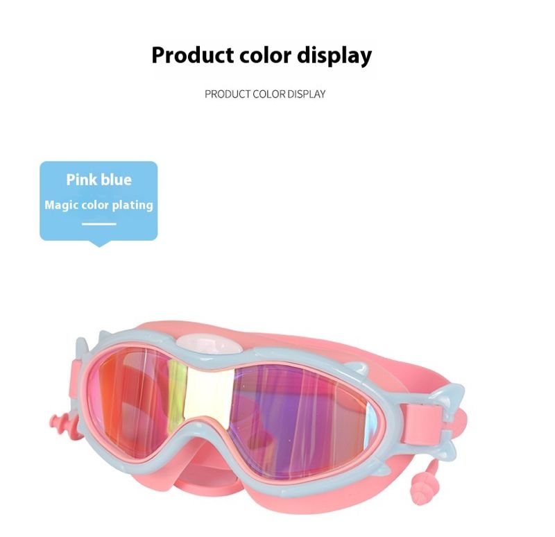 Hot selg new children's aron PC anti fog swimming waterproof goggles_voghion.com