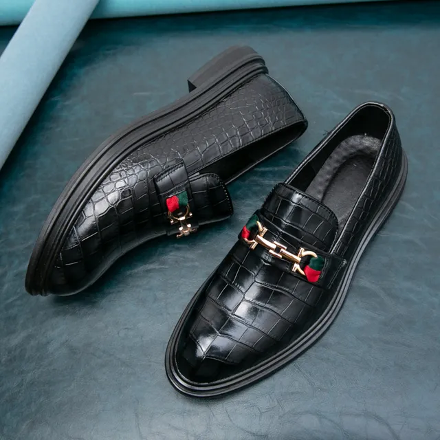 2023. gada jauni vīriešu ikdienas klasiski dizainera Emed ādas zīmola ērti biznesa kleitu apavi vīriešiem mokasīniem_voghion.com