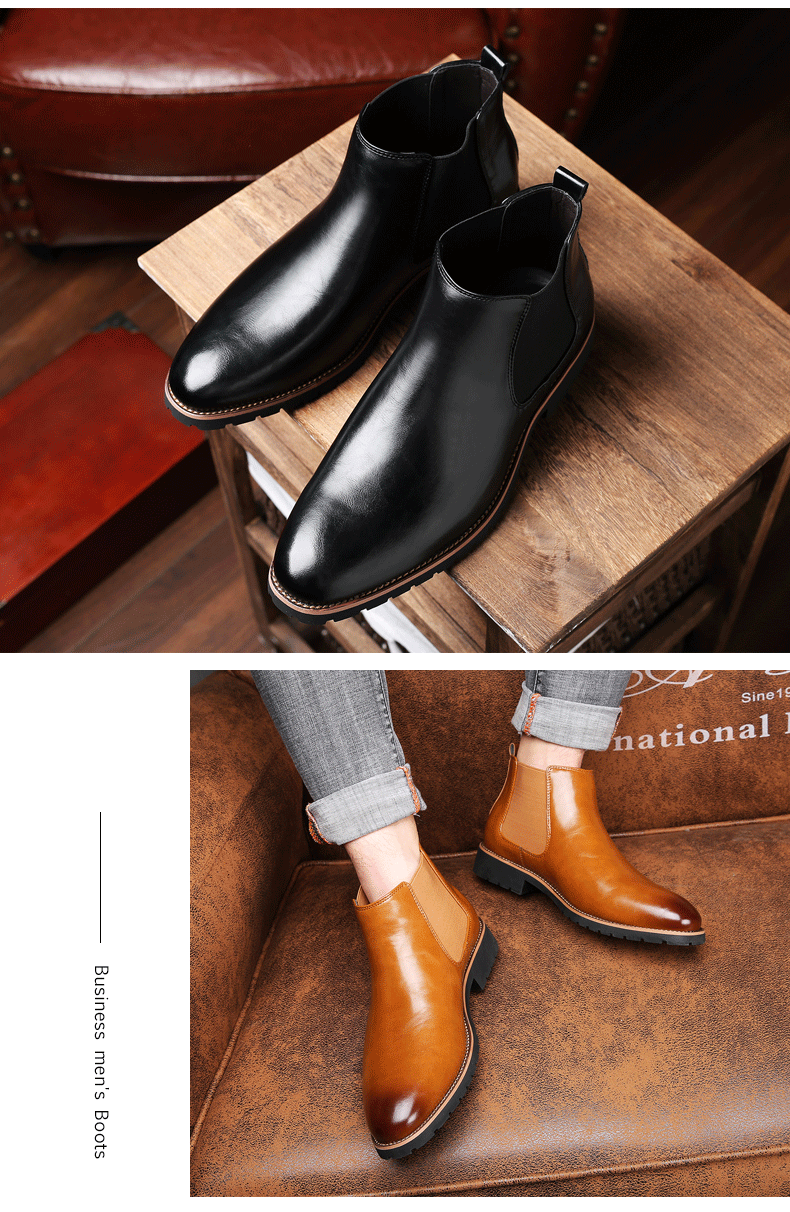 Neue Casual Vielseitige Kurze männer Große Schuhe Stiefel_voghion.com