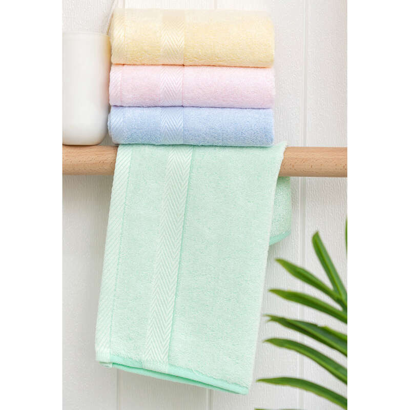 Handtücher aus Bambuskohle eignen sich als Faserhandtuch zum Waschen des Gesichts zu Hause und sind saugfähiger als Baumwollhandtücher._voghion.com