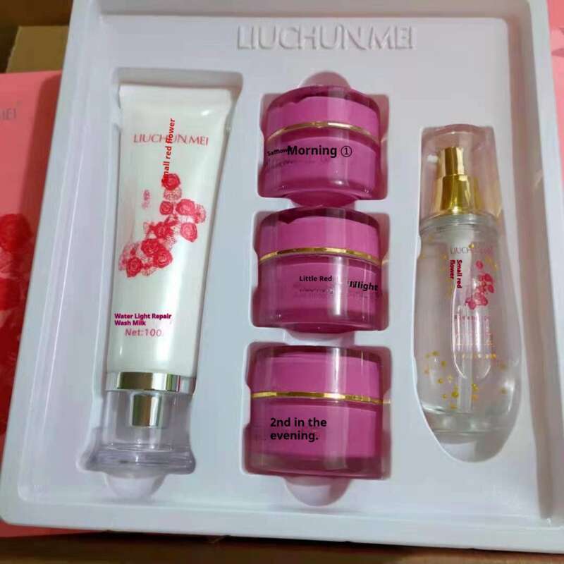 Conjunto de cuidados com a pele cosméticos atualizados_voghion.com