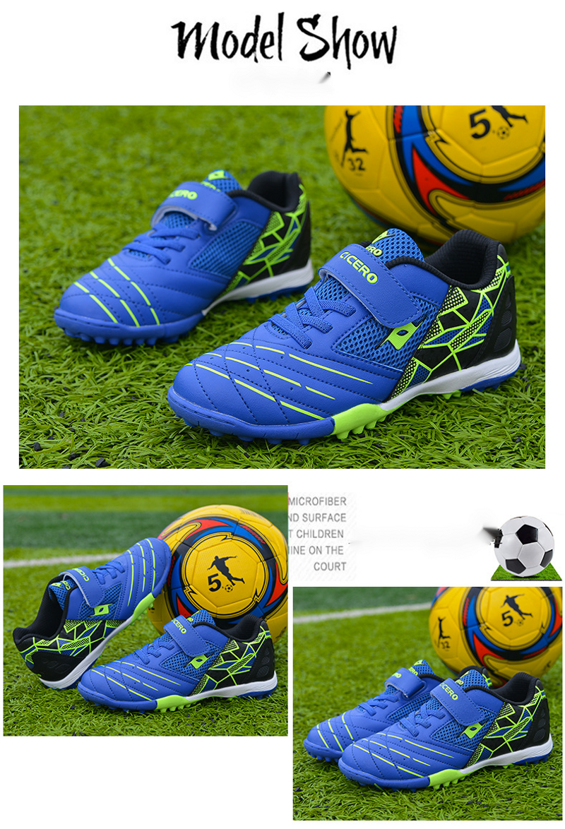 2024 Neue Schuhe: Große Kinder-Studententrainings-Fußballschuhe Jungen, Sportschuhe für Herren_voghion.com