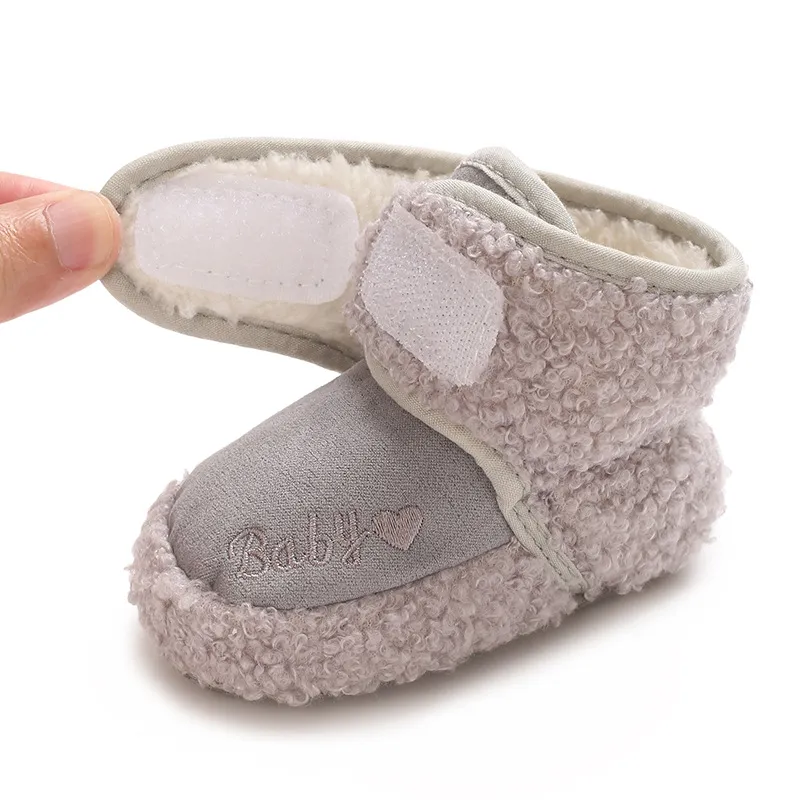 Warm Infant Toddler Crib Snow Boots Soft Comfortable Little Kids Anti-Slip Socks Littlesprouts Newborn Baby Shoes_voghion.com