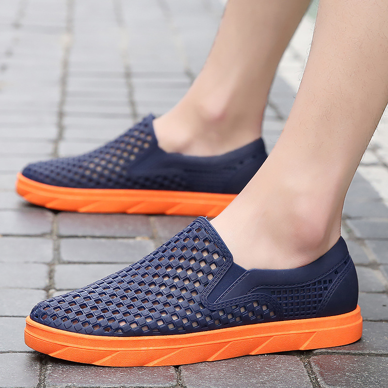 Szandálok 2025 Férfi divatos strandcipők Tavaszi új kültéri kettős felhasználású személyre szabott divatos szabadidős lélegző_voghion.com