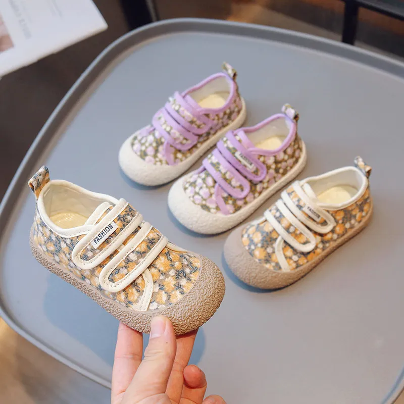 Pantofi sport pentru copii, din pânză, la modă, fete, casual, pentru bebeluși, copii mici, Happysteps, mărimi US5c-US1y_voghion.com