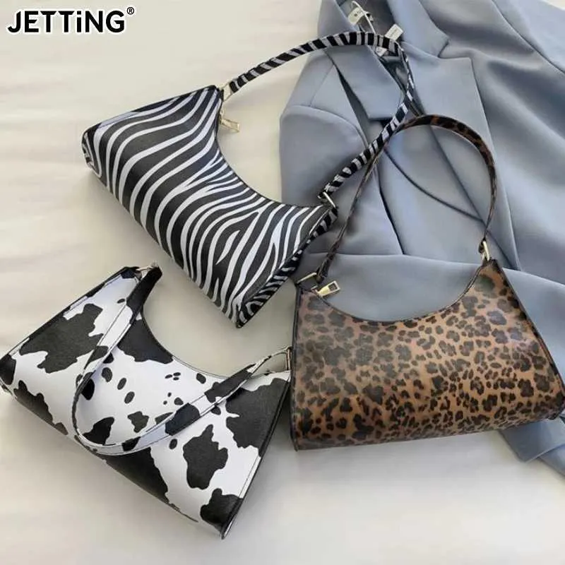 Mode Zebra-Print Frauen Handtasche PU Einfache Unterarm Schulter Taschen Weibliche Täglichen Design Totes Geldbörse Tasche C241211_voghion.com