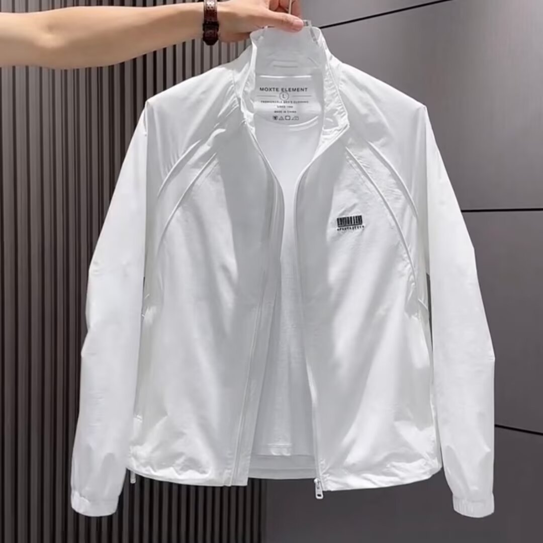 Outdoor Casual Stand Up Collar Jacket Men's Autumn Workwear Top Men's Jacket