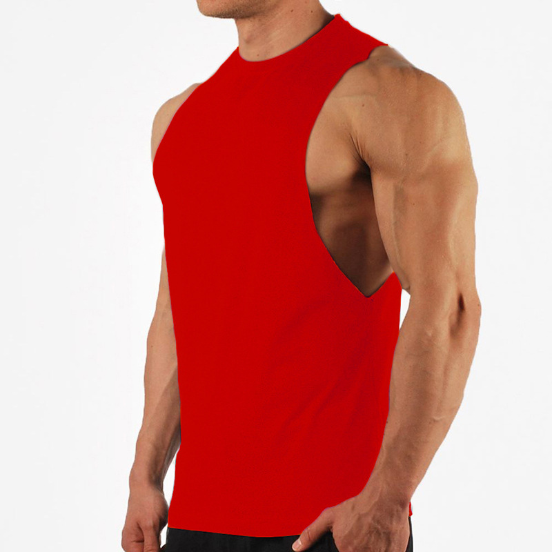 Gilet de sport fitness, camisole, fitness musculaire homme, coupe ample, course décontractée, entraînement de basket-ball, sans manches_voghion.com