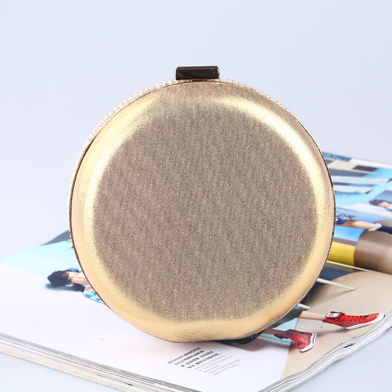 Cena con dias, borsa rotonda di qualità per banchetti, borsa da sera a mano_voghion.com