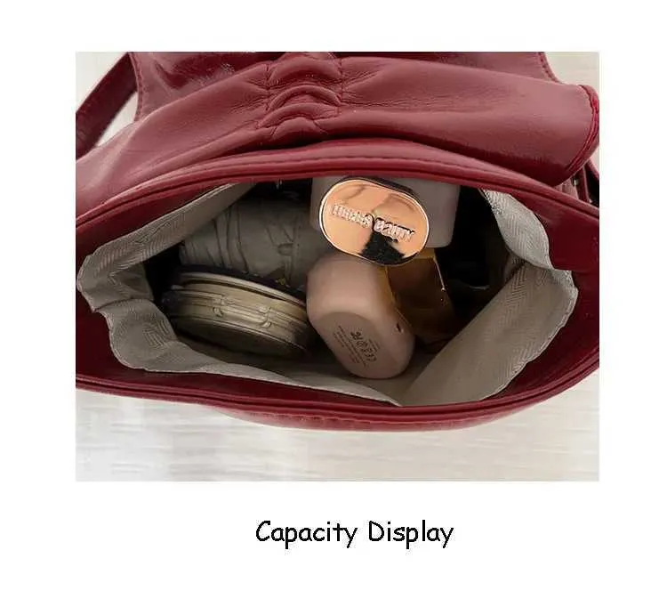 Stylish Women's Crossbody Shoulder Bag With Bows And Flap Closure_voghion.com