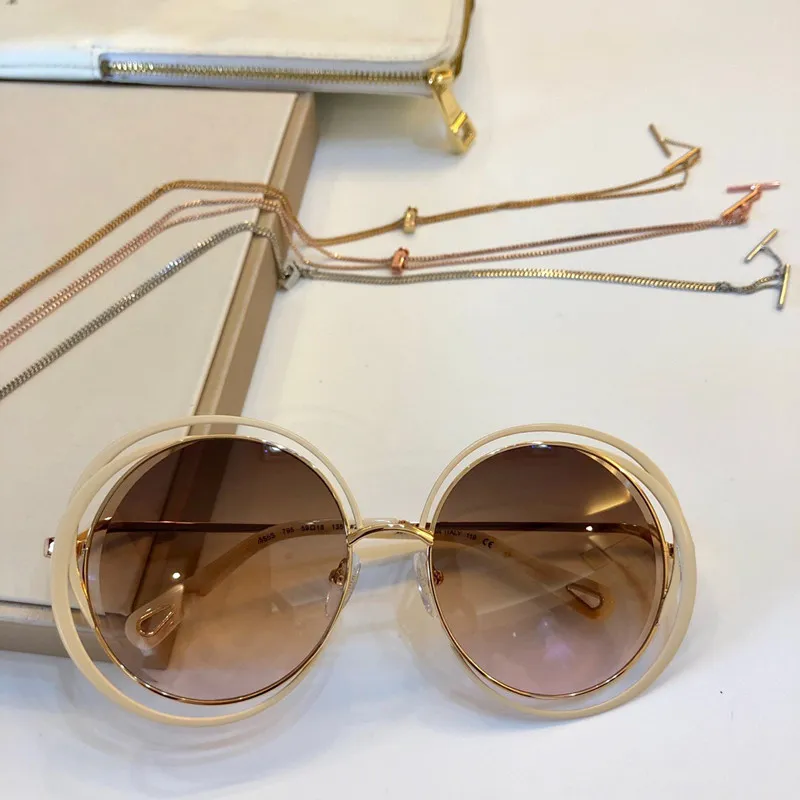 Großhandel - 155 Sonnenbrillen für Frauen Modedesigner Beliebte Retro-Stil UV-Schutz Linsenrahmen Top-Qualität frei kommen_voghion.com