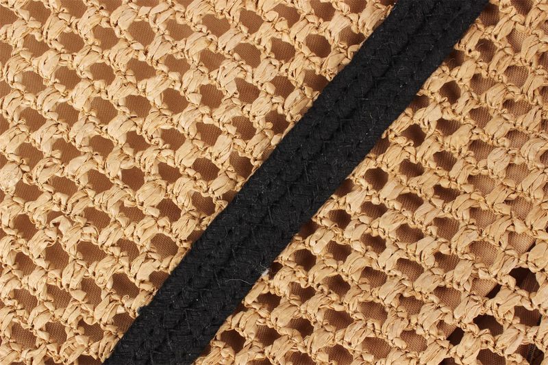 Große Kapazität Tasche Neue Sommermode Vielseitige Hohlwebtasche Geeignet für Strandurlaub Strandtasche_voghion.com