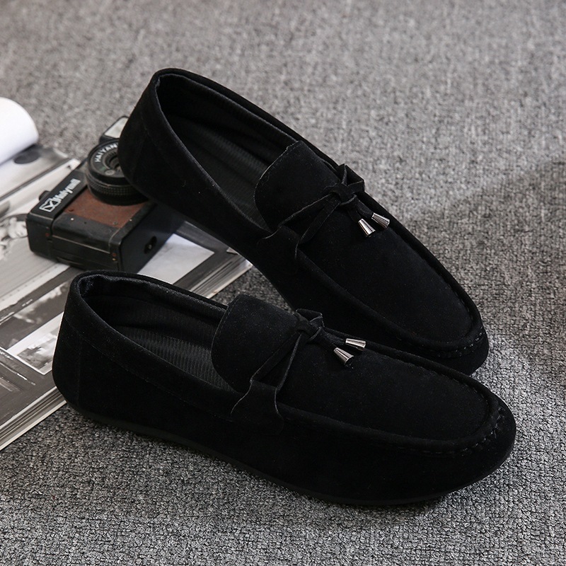 Mocassins de mode populaire pour hommes, chaussures décontractées à tête ronde, chaussures respirantes_voghion.com