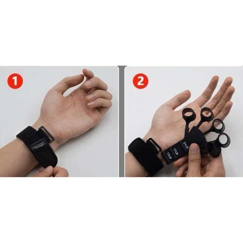 Qilin Puller Venous Gripper Arm Wrist Five Strength Trainer Finger_voghion.com