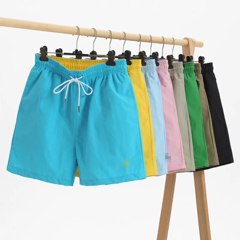 Summer Haute Couture Men's Brand Polo Fashion Designer Quick Drying Swimsuit Print Beach Pants Swimming Shorts Asian_voghion.com