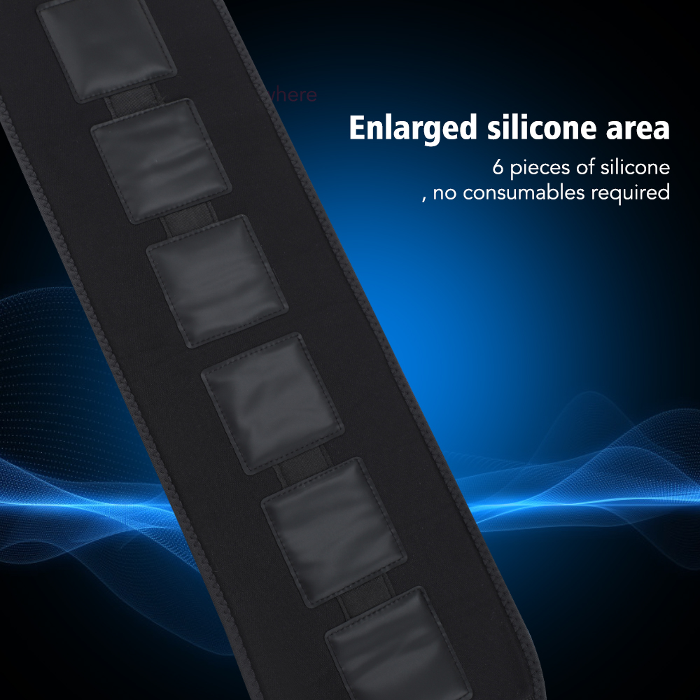 EMS-i pulssmassaaži vöö elektriline lihasstimulaator 6 režiim 9 plokki Kõhulihaste treener Kaalulangus Fitness Kehamasseerija Mehed Naised_voghion.com